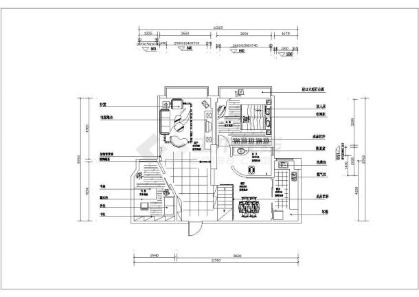  Classic Residential Interior Decoration CAD Scheme Package Drawing - Figure 2