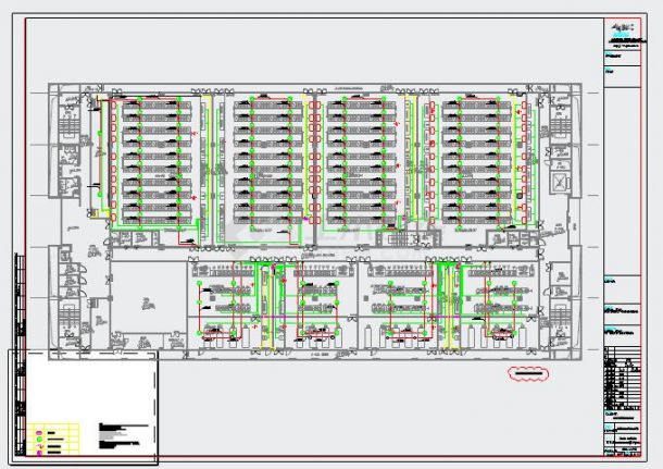 三层机房环境监控系统(EMS)布线图-图一