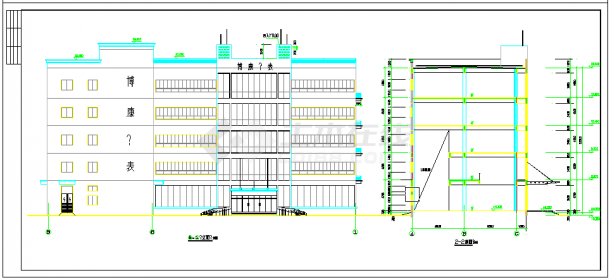 某区厂房建筑施工图纸（共11张）-图二