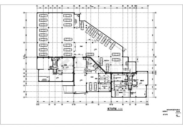 某地区高层住宅建筑CAD施工图纸-图二