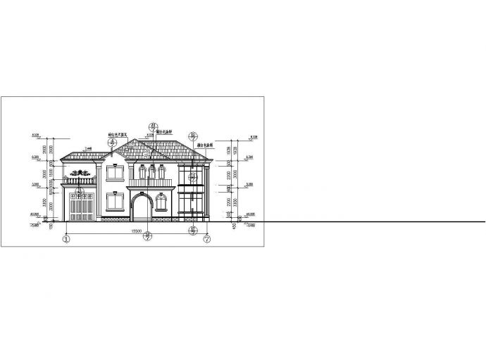 某地区别墅方案设计CAD建筑设计图纸_图1