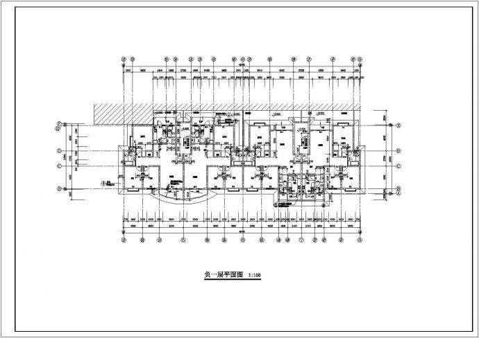 某地区小区住宅建筑施工CAD建筑设计图纸_图1