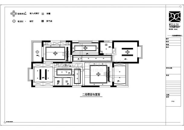 某跃层欧式普通公寓装修图（含效果图）-图二