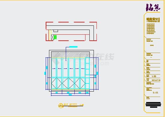 某新现代风格住宅装修图（含效果图）-图二