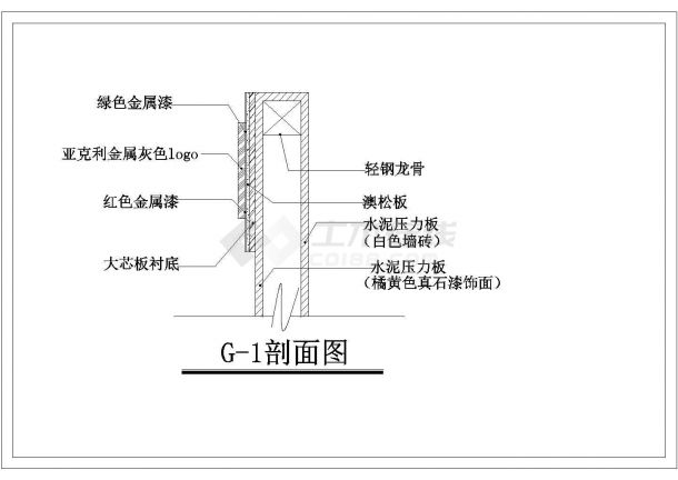 西餐厅全套室内装修cad平面布置施工图-图一