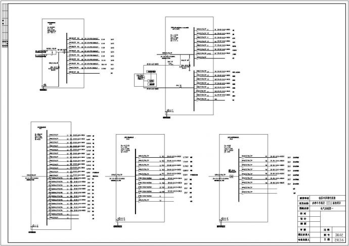 ICU病房电气建筑布置参考详情图_图1