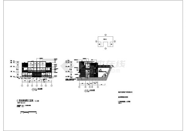 某地三层别墅装修设计方案施工规划图-图二