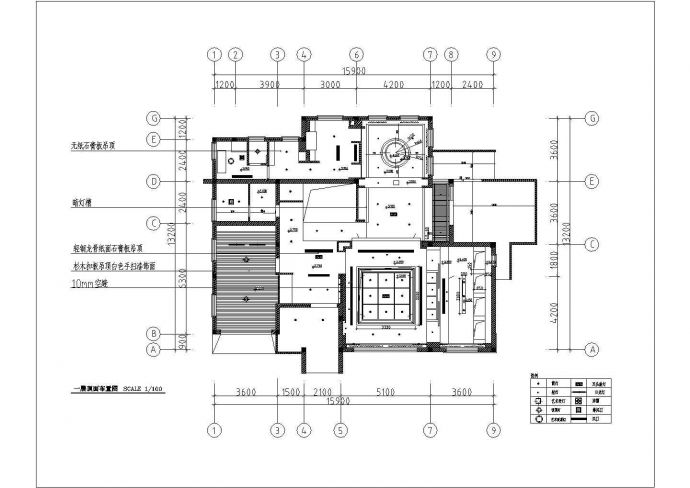 二层别墅室内外装饰装修cad设计施工图纸_图1