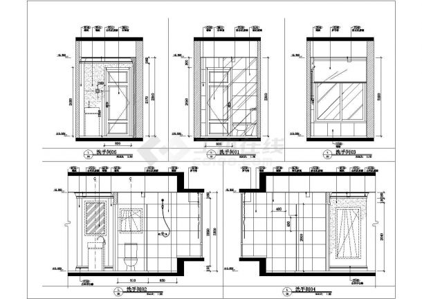 某地区样板房设计装修规划方案施工图-图二