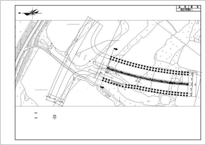 某道路绿化带喷灌施工CAD施工图_图1