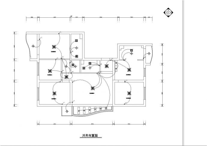 商务公寓室内装修装饰cad设计施工图_图1