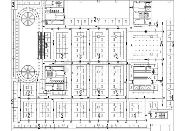 某综合商场建筑电气改造设计施工图纸-图一