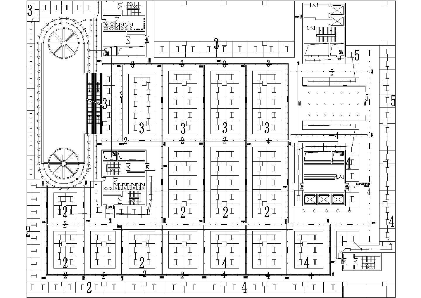 某综合商场建筑电气改造设计施工图纸