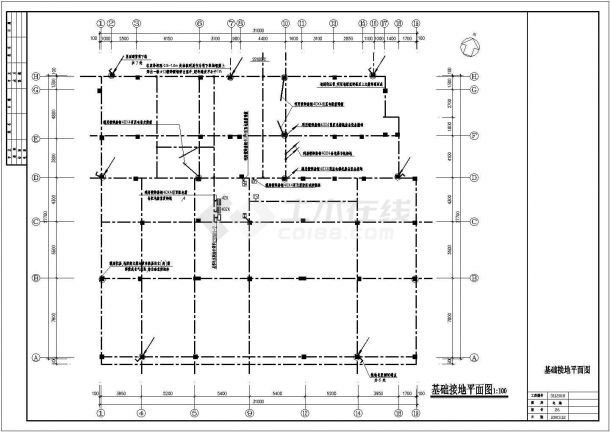 某市12层商住楼(点式)全套电气图-图一