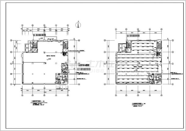 某12层办公楼全套电气设计cad施工图纸-图二