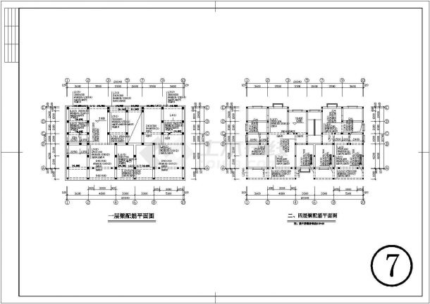 益都小区六层砖混结构住宅结构设计-图二