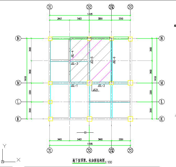 碳纤维梁板加固设计图_图1