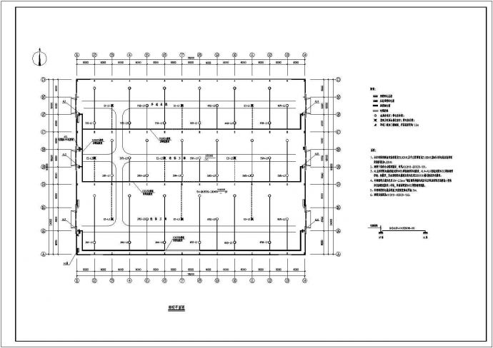 某工业厂房全套电气设计CAD施工图_图1