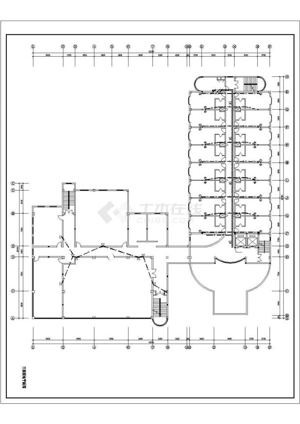 某多层酒店建筑电气设计方案及施工图-图二
