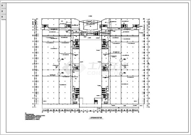 某大型厂房全套电气设计CAD施工图-图二
