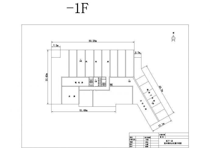 某大厦G.C网室内分布系统cad设计方案_图1