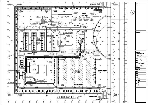 某地区供电外线全套电气设计施工图纸-图一