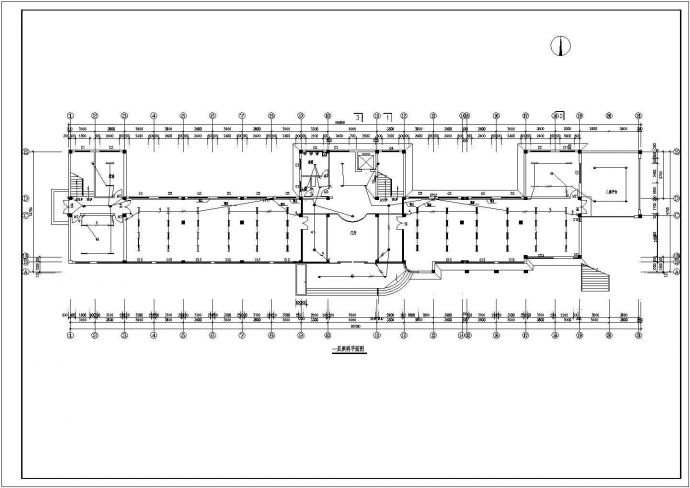 某多层办公楼电气cad设计方案施工图_图1