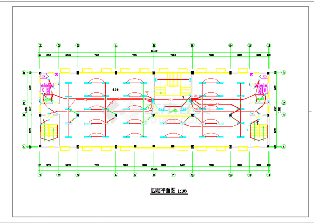 某厂房车间电气设计案例全套CAD图纸-图一