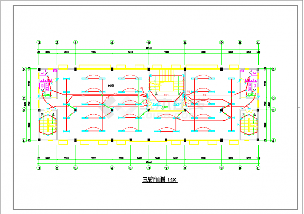 某厂房车间电气设计案例全套CAD图纸-图二