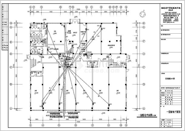 某地12层点式商住楼全套电气设计施工图-图二