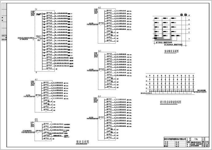 某五层厂房整套电气设计施工平面图_图1