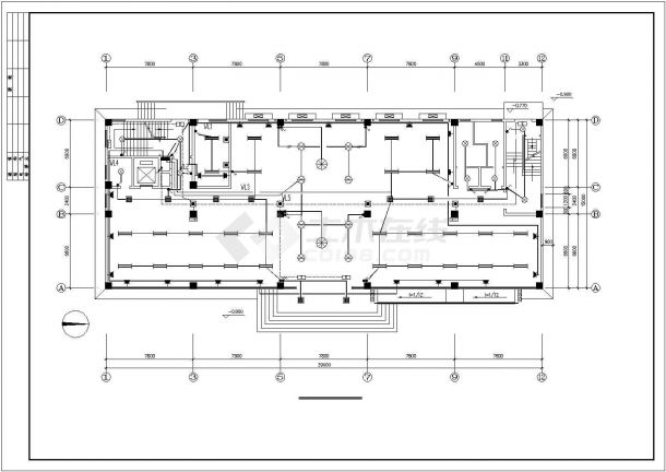 某公司综合楼商业建筑电气设计方案-图二