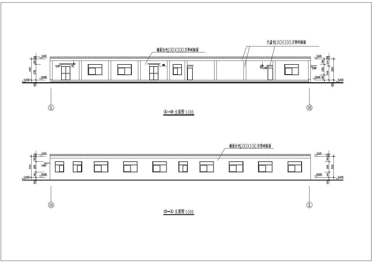 某地单层钢筋砼框架结构食堂施工图（设计说明）