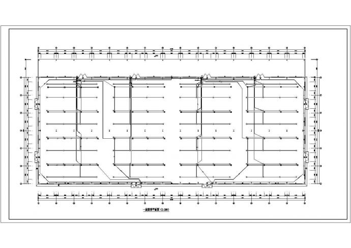 某木业公司厂房电气设计施工CAD图_图1