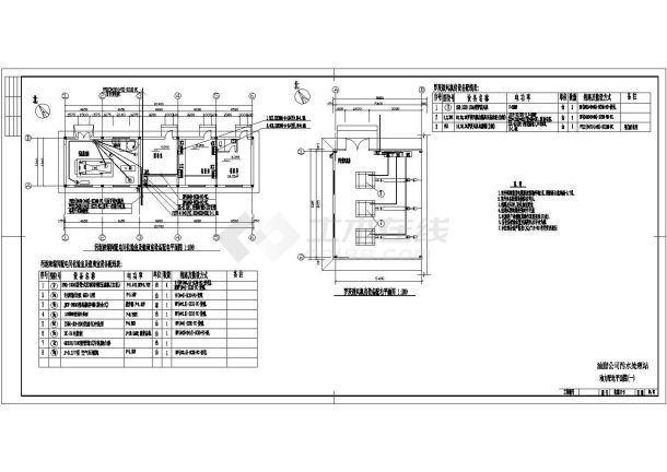 某油脂公司污水处理站电气设计施工图-图二