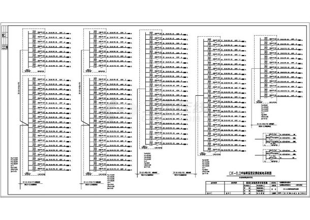 某展览中心电气cad系统全套图纸-图二