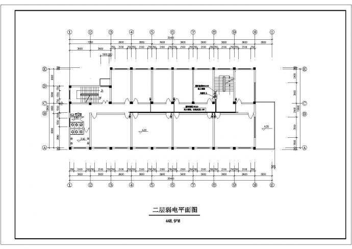 某综合楼整套电气设计施工CAD方案_图1