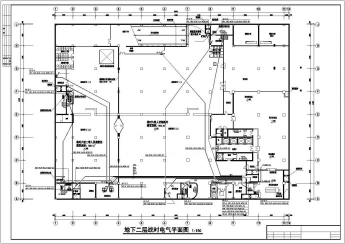 某科技商业综合楼商业建筑电气设计图_图1