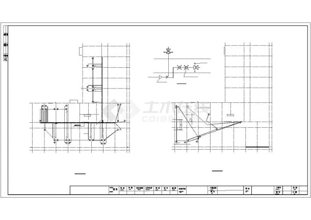 某地小型综合楼电气设计施工CAD图-图一