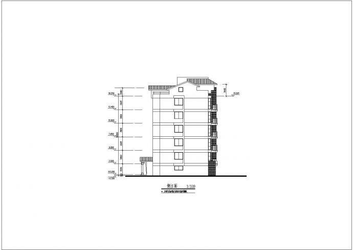 某高档小区多栋住宅楼建筑CAD设计图_图1