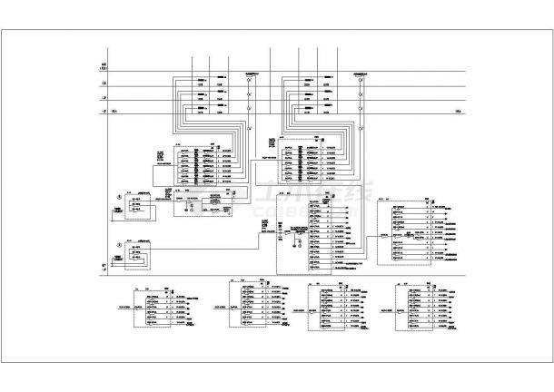 某高档住宅楼电气设计施工CAD图-图二