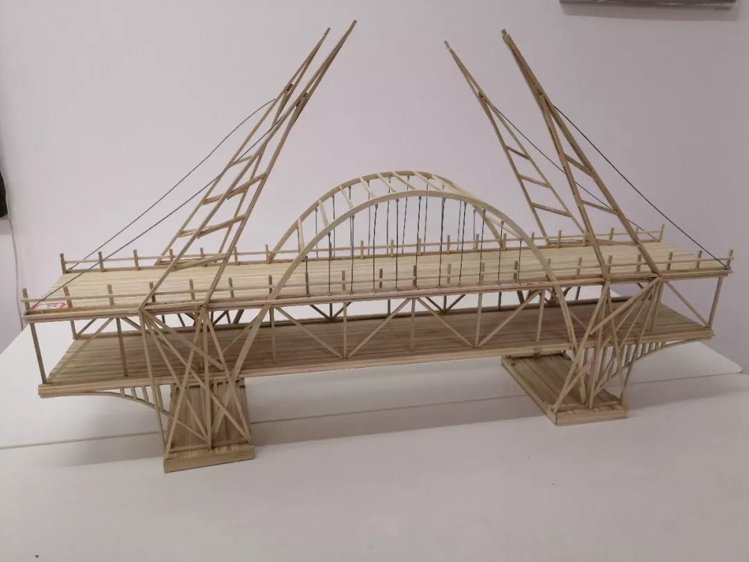 「图」手工 小制作 diy 益智玩具 教具 科技实验器材 斜拉桥模型材料图片-马可波罗网