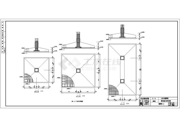 建筑图纸-土木工程毕业设计-5层框架教学楼开题报告-图二