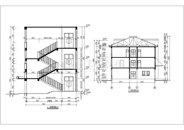 1400平米乡镇卫生院建筑设计施工图-图二