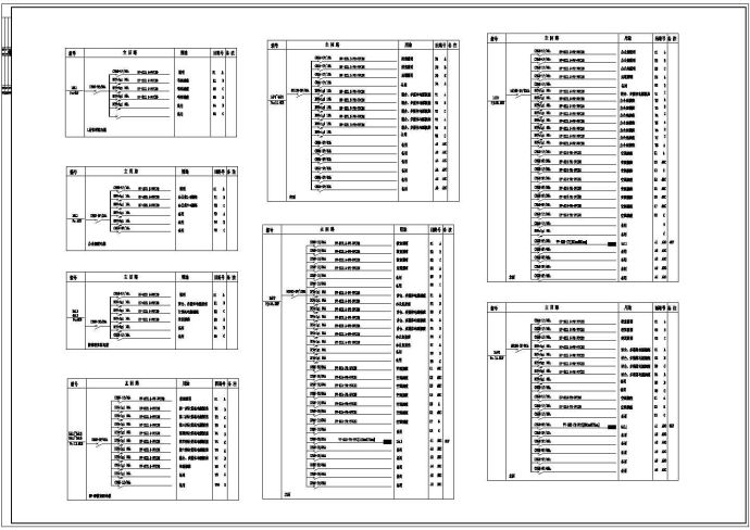 某地学校文教建筑电气cad设计施工图_图1