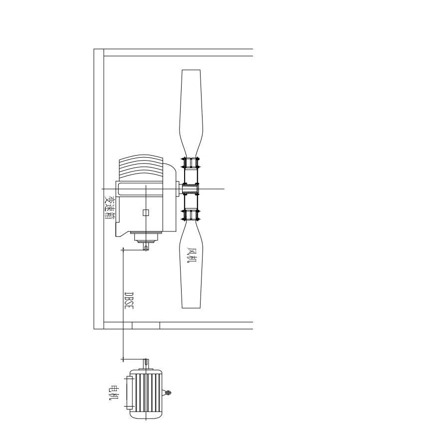 冷却塔传动轴——轻量长跨度连接的膜片联轴器-图一