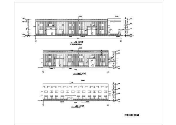 厂房建筑设计施工图纸（共10张）-图一