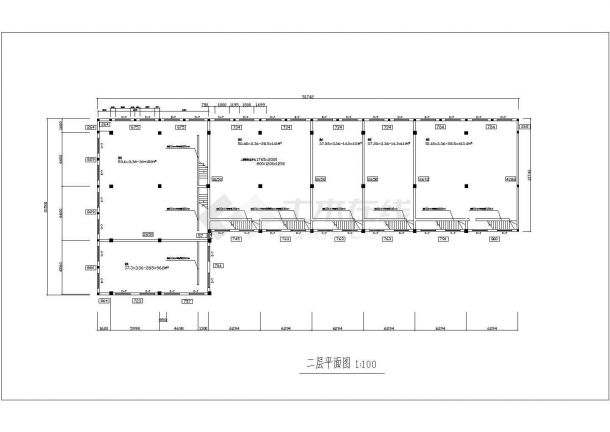 详细两层厂房建筑设计施工图纸（共10张）-图二