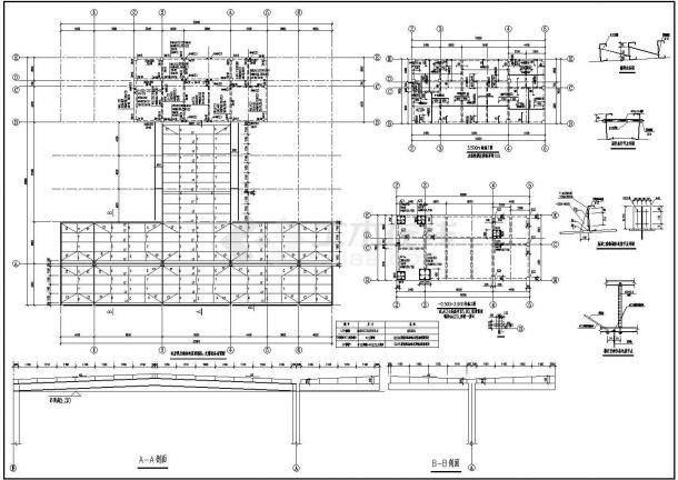 某加油站结构建筑设计方案施工图纸-图二