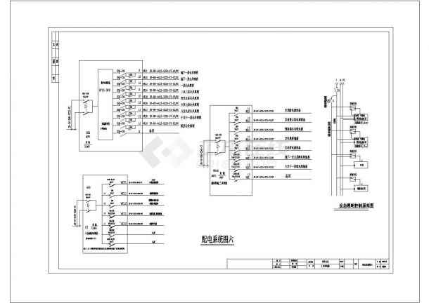 山庄电气设计施工CAD工程平面设计图-图一